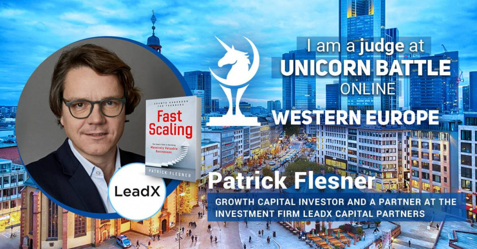 We are thrilled to introduce Patrick Flesner - Partner at LeadX Capital Partners