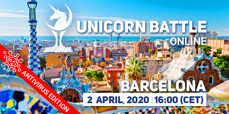 Unicorn Battle in Barcelona
