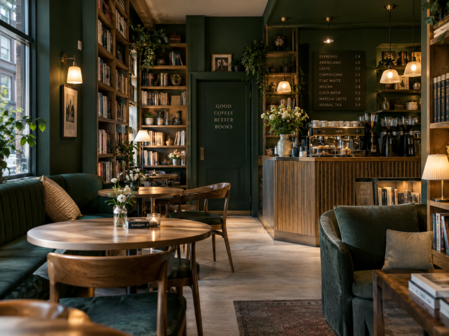 Photo - NOIR — камерний міський заклад у форматі coffee shop + jazz.