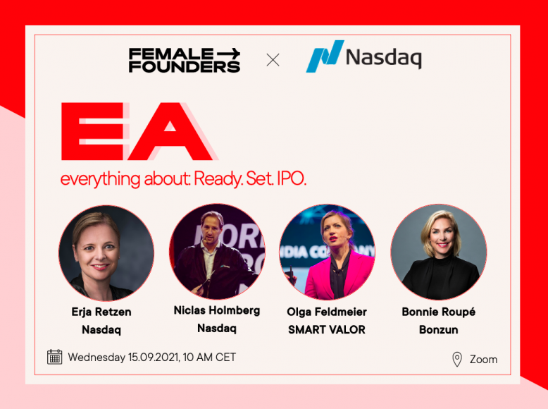Nasdaq x Female Founders: Everything About Early Preps for an IPO