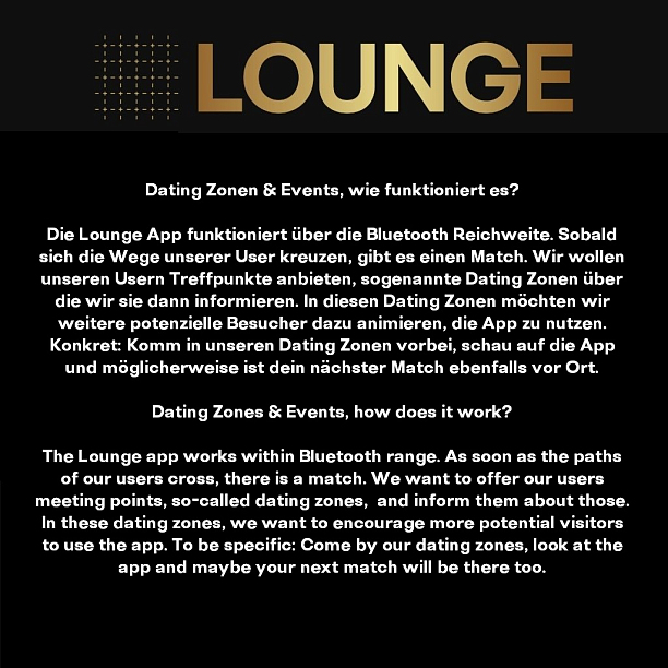 Photo 1 - LOUNGE uses your Smartphone’s Bluetooth to detect users.
