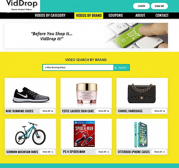 Photo 1 - We are like a Yelp Meets You Tube for e-commerce shopping.