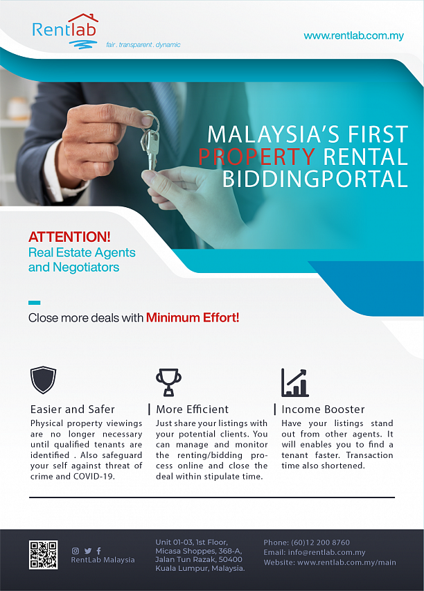 Photo 2 - Malaysia's First Property Rental Bidding Platform.