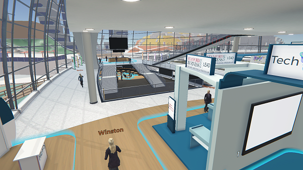 Photo 1 - Avatar-based 3D virtual campus and conference center