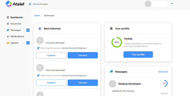 Photo 2 - End to end integrated tech staff hiring platform