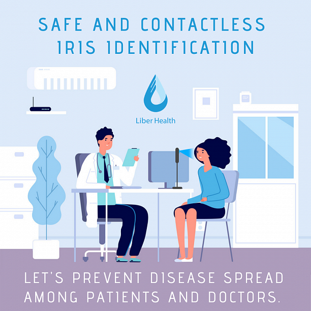 Photo 2 - IRIS identification and analysis for COVID prescreening